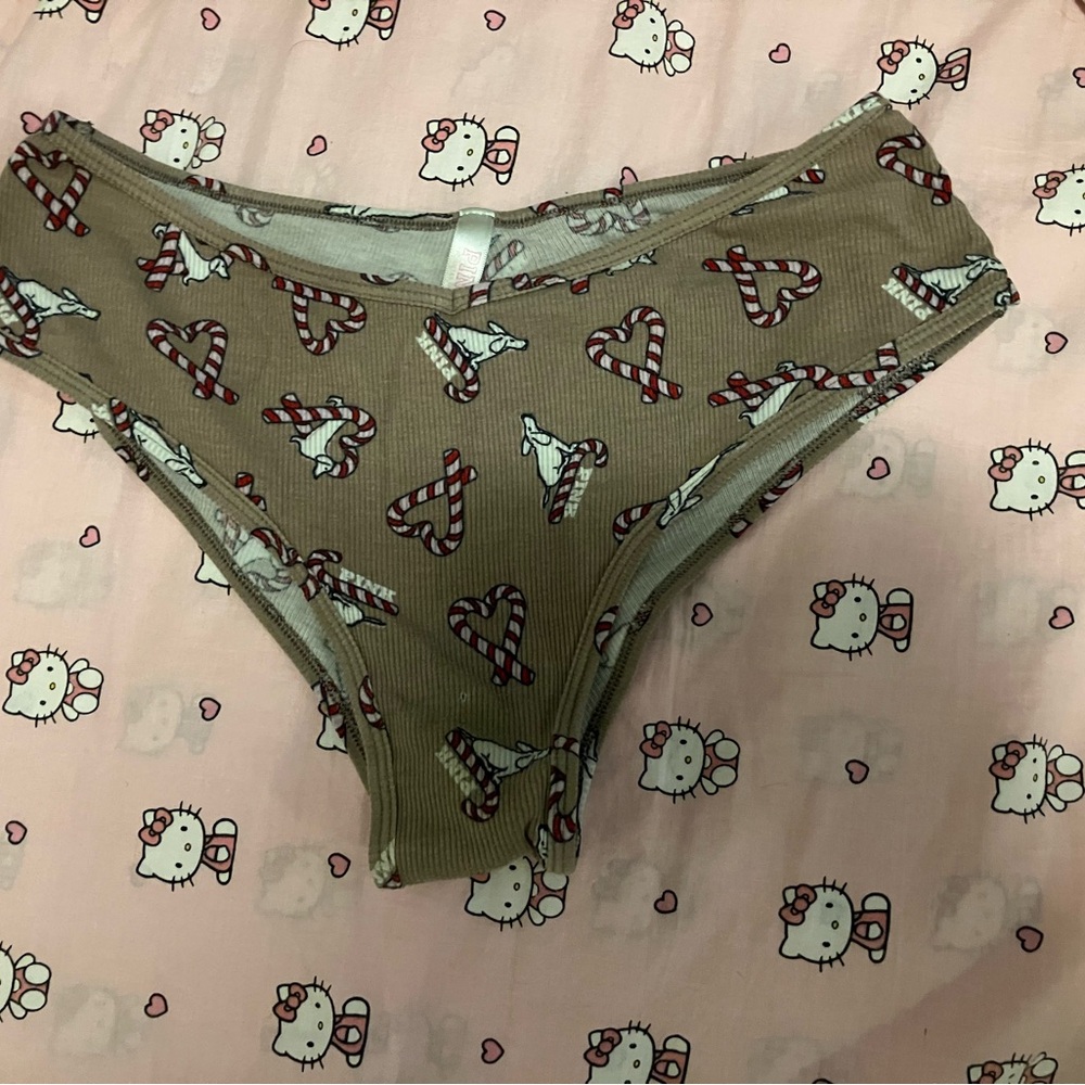 PINK Victoria secret women’s panty underwear bikini style size large